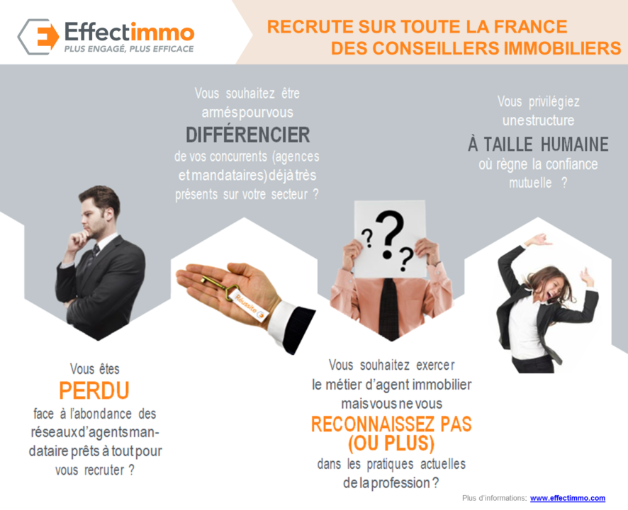 Effectimmo recrute sur toute la France !