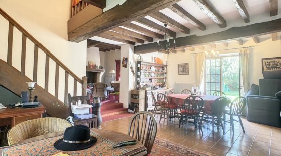 Vente maison 200m2 4 chambres parc boisé Faverelles - Effectimmo