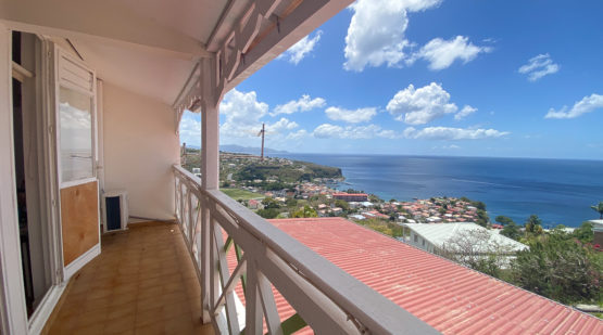 Vente maison 4 pièces vue mer 3 chambres Case-Pilote - Effectimmo