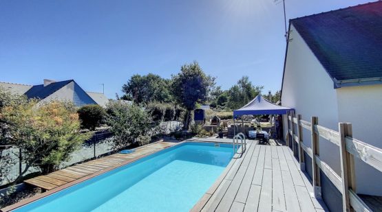Vente maison 105m2, 4 chambres piscine Penestin - Effectimmo