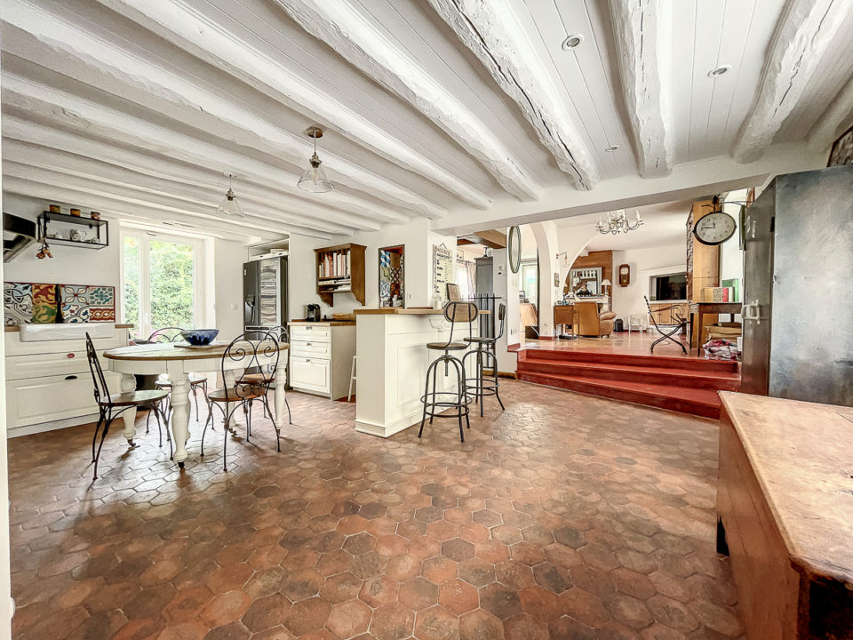 Chevry Cossigny, Charmante longère rénovée avec jardin en cœur de ville