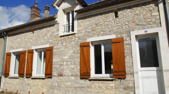 Vente maison de 103m2 avec cour intérieure Grez-sur-Loing - Effectimmo