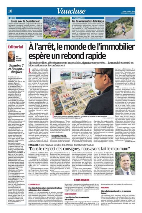 Incidence du Covid-19 sur le marché immobilier – Nos agents témoignent